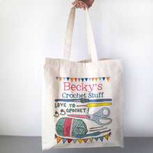 Load image into Gallery viewer, Personalised Crochet bag