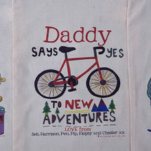 Load image into Gallery viewer, Personalised Cycling Adventures Storage Bag