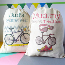 Load image into Gallery viewer, Personalised Cycling Storage Bag