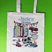 Load image into Gallery viewer, Personalised Design Your Own Illustrated Bag
