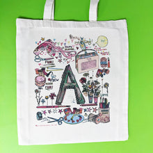 Load image into Gallery viewer, Personalised Design Your Own Illustrated Bag