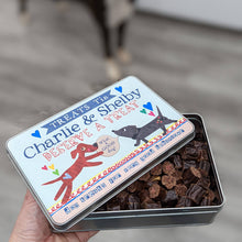 Load image into Gallery viewer, Personalised Dog Treat Tin
