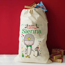 Load image into Gallery viewer, Personalised Father Christmas Sack