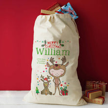 Load image into Gallery viewer, Personalised Father Christmas Sack