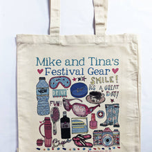 Load image into Gallery viewer, Personalised Festival Survival Bag