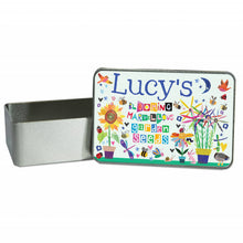 Load image into Gallery viewer, Personalised Garden Seeds Storage Tin