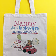 Load image into Gallery viewer, Personalised Grandparent Bag