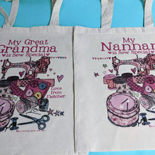 Load image into Gallery viewer, Personalised Great Grandma Bag