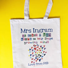 Load image into Gallery viewer, Personalised Growing Minds Teacher Bag
