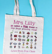 Load image into Gallery viewer, Personalised Growing Minds Teacher Bag