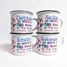 Load image into Gallery viewer, Personalised Growing Minds Teacher Mug