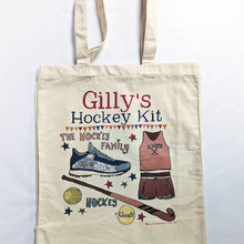 Load image into Gallery viewer, Personalised Hockey Kit Bag