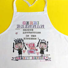 Load image into Gallery viewer, Personalised Kitchen Adventures Apron

