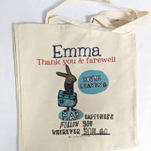 Load image into Gallery viewer, Personalised Leaving Bag