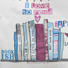 Load image into Gallery viewer, Personalised Love To Read Book Bag