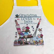 Load image into Gallery viewer, Personalised 'Loves To Bake' Apron