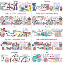 Load image into Gallery viewer, Personalised Makers And Crafters Mug