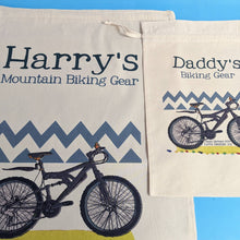 Load image into Gallery viewer, Personalised Mountain Bike Storage Bag