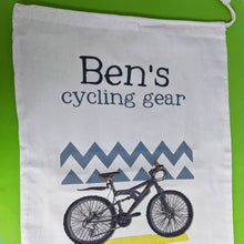 Load image into Gallery viewer, Personalised Mountain Bike Storage Bag