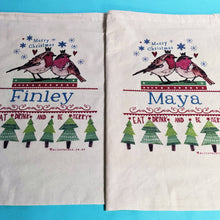 Load image into Gallery viewer, Personalised Mr And Mrs Christmas Sacks