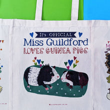 Load image into Gallery viewer, Personalised Official Guinea Pig Lover Bag
