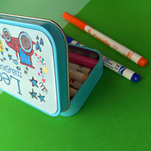 Load image into Gallery viewer, Personalised Pencil Case Tin