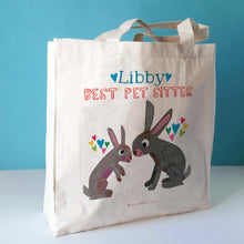 Load image into Gallery viewer, Personalised Pet Sitter Bag