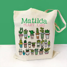 Load image into Gallery viewer, Personalised Plant Lady Bag