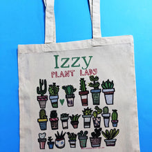 Load image into Gallery viewer, Personalised Plant Lady Bag