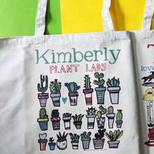 Load image into Gallery viewer, Personalised Plant Lady Bag