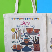 Load image into Gallery viewer, Personalised Pottery Bag