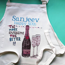 Load image into Gallery viewer, Personalised Prosecco Apron