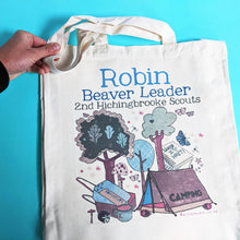 Load image into Gallery viewer, Personalised Scouts or Beaver Leader Bag