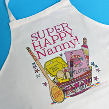 Load image into Gallery viewer, Personalised 'Super Happy' Apron