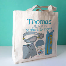 Load image into Gallery viewer, Personalised Super Swimmer Bag
