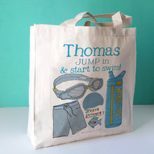 Load image into Gallery viewer, Personalised Super Swimmer Bag