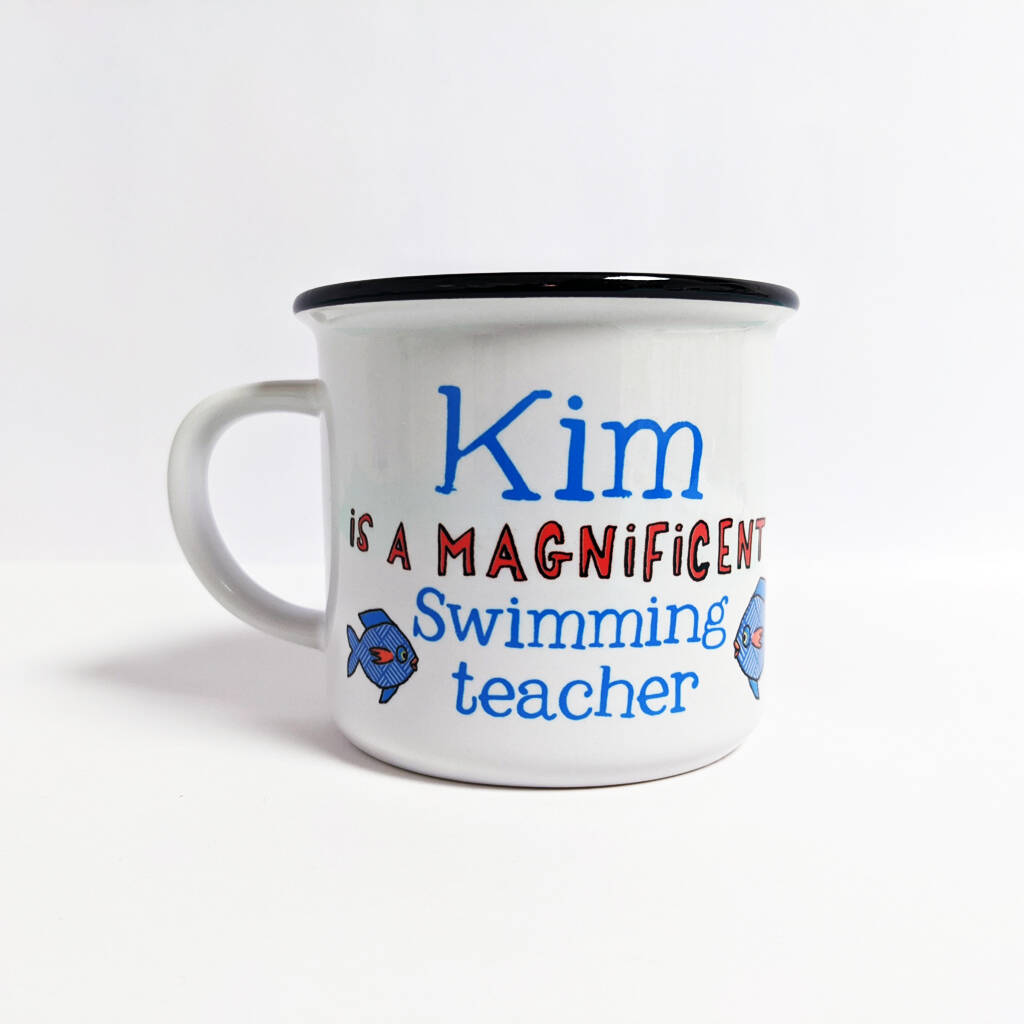 Personalised Swimming Teacher Mug