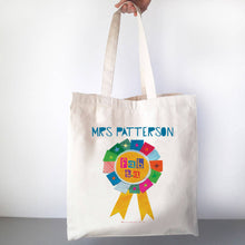Load image into Gallery viewer, Personalised Teachers Special Award Rosette Bag
