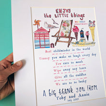 Load image into Gallery viewer, Personalised Thank You Teacher Print