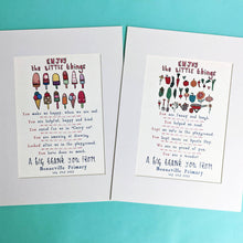 Load image into Gallery viewer, Personalised Thank You Teacher Print