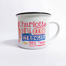 Load image into Gallery viewer, Personalised Tiger Mug 'Stronger Than You Think'