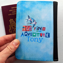 Load image into Gallery viewer, Personalised Travelling The World Passport Holder