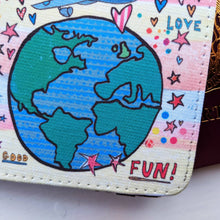 Load image into Gallery viewer, Personalised Travelling The World Passport Holder