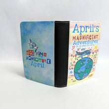 Load image into Gallery viewer, Personalised Travelling The World Passport Holder