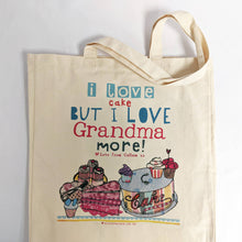 Load image into Gallery viewer, Personalised We Love You Grandma Bag
