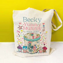 Load image into Gallery viewer, Personalised Yummy Mummy Bag