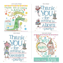 Load image into Gallery viewer, Set Of Five Personalised Party Bags