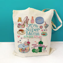 Load image into Gallery viewer, Personalised Mum Percentage Bag