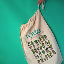 Load image into Gallery viewer, Personalised Plant Christmas Gift Sack
