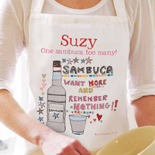 Load image into Gallery viewer, Personalised 'Sambuca' Apron